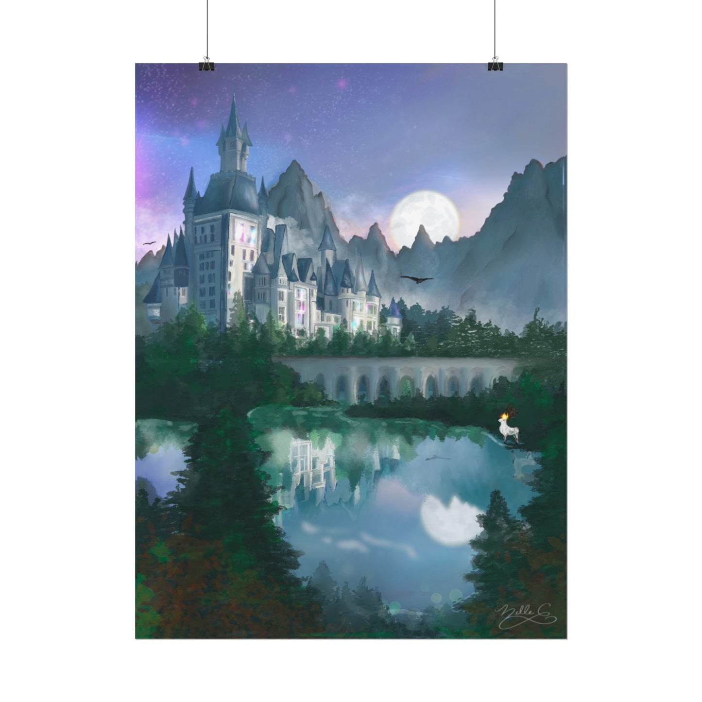 City of Pine & Snow Poster Prints