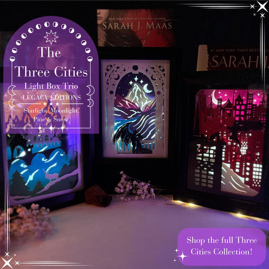 The Three Cities: Starlight, Moonlight, Pine & Snow Legacy Edition Light Boxes