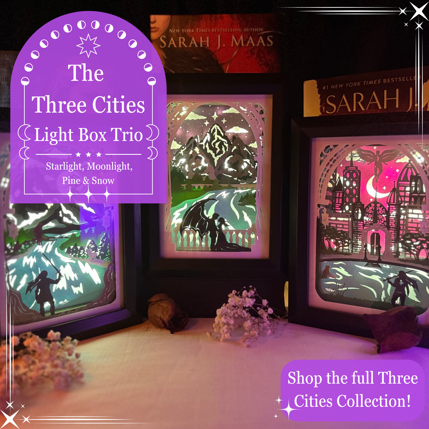 City of Starlight Light Box